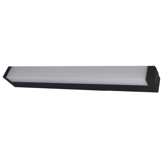 Fantasia Fantasia Martino wandlamp, LED 5W 400 lumen 3000K, zwart aluminium en plexi, 345 x 58 x 40 mm