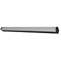 Fantasia Fantasia Martino LED wall light in black aluminium with plexi cover, 18W, 1306 lumen, 3000K warm white, IP20