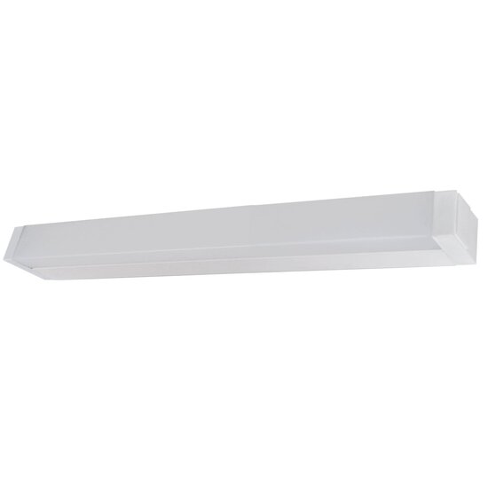 Fantasia Fantasia Skeeler LED wall lamp in aluminium and acrylic, white, 5W LED, 400 lumens, 3000K warm white light, IP20, 345 mm long