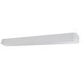 Fantasia Fantasia Skeeler, lámpara de pared LED de aluminio blanco con difusor de plexi, 12W, 847 lúmenes, 3000K blanco cálido, 605 x 58 x 40 mm, IP20