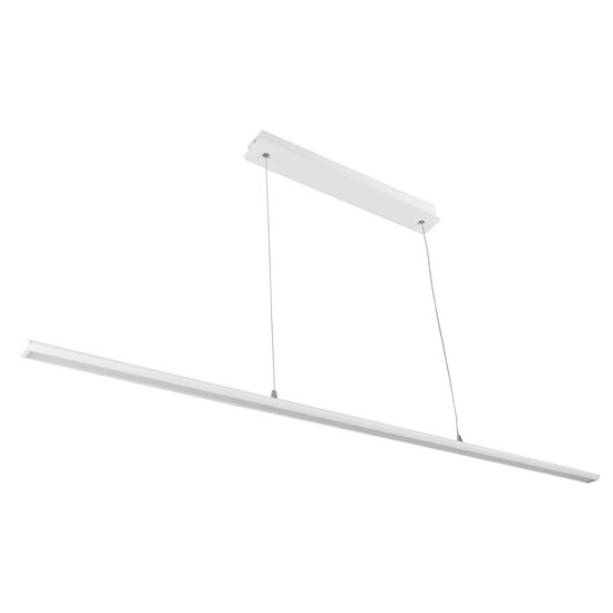 Fantasia Fantasia Lino LED pendant light white, aluminium, 24W 1970 lumen 3000K warm white, dimmable, IP20, 150 cm high