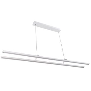 Fantasia Lino lámpara colgante LED 2x24W 3290lm 3000K blanco