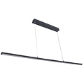 Fantasia Fantasia Lino LED Pendelleuchte, schwarzes Aluminium, dimmbare 24W LED, 1970 Lumen, 3000K warmweiß, IP20, Höhe 1500 mm