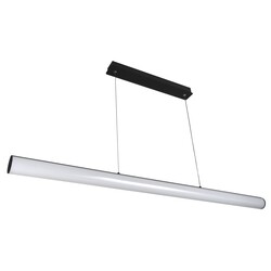 Fantasia Rory lámpara colgante negra 24W LED 3000K regulable