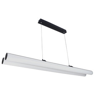 Fantasia Rory LED pendant light black 2x24W 5180lm 3000K