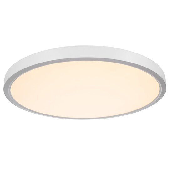 Fantasia Fantasia Opium ronde plafondlamp in wit kunststof, LED 30W 2700K warm wit licht, diameter 300 mm, dimbaar
