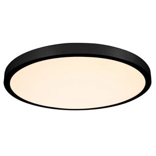 Fantasia OXUS plafón redondo negro LED 30W 2700K regulable