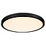 Fantasia Fantasia OXUS plafón redondo negro, LED 30W, 2700K blanco cálido, diámetro 300mm, regulable, IP20