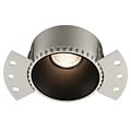 Fantasia Fantasia Casso ronde randloze inbouwspot zwart, GU10 fitting, lichtbron excl., Ø84x52 mm
