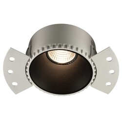 Fantasia Kasso spot encastrable rond sans monture GU10 noir