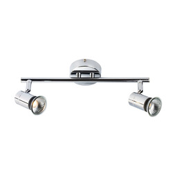 Fantasia Lorenzo lámpara de techo 2 luces cromo GU10 IP44