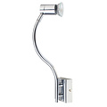 Fantasia Fantasia Lorenzo plafondspot 1-lichts chroom, GU10 LED 5W dimbaar, IP44 vochtbestendig