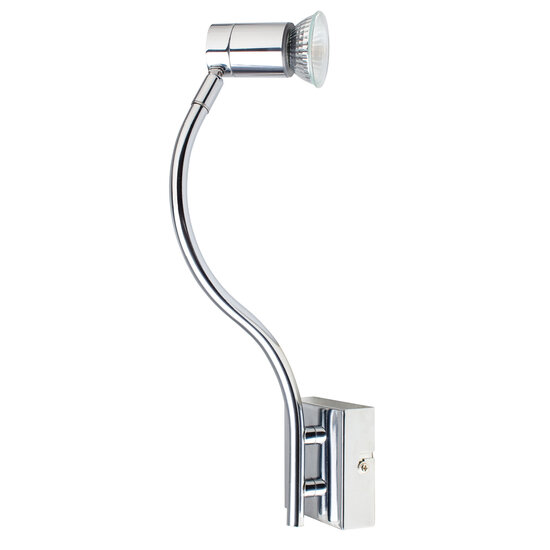 Fantasia Fantasia Lorenzo plafondspot 1-lichts chroom, GU10 LED 5W dimbaar, IP44 vochtbestendig