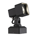 Fantasia Fantasia Torun black aluminium wall light, 9W LED 3000K warm white, IP65, 90x175x135mm
