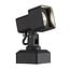 Fantasia Torun aplique de exterior de aluminio negro con LED integrado de 9W, 782 lumenes, 3000K blanco calido, IP65