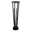 Fantasia Fantasia Molly borne de jardin 7W LED 3000K noir, aluminium, IP65 étanche pour extérieur