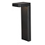 Fantasia Fantasia Katara poste de jardín 35cm 7W LED 3000K negro, aluminio, IP65 impermeable exterior