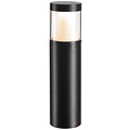 Fantasia Fantasia Ursula hoher Außenpfosten 9W LED 3000K schwarz, Aluminium, IP65 wasserdicht außen