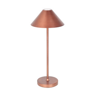 Fantasia Qute lámpara de mesa LED cobre, recargable, 3W 320Lm IP54