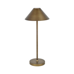 Fantasia Qute LED-Tischleuchte bronze, wiederaufladbar, IP54