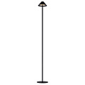 Fantasia Fantasia Qute LED vloerlamp, zwart, oplaadbaar met ingebouwde batterij. 3W, 320 lumen, 3000K, IP54, hoogte 133 cm.