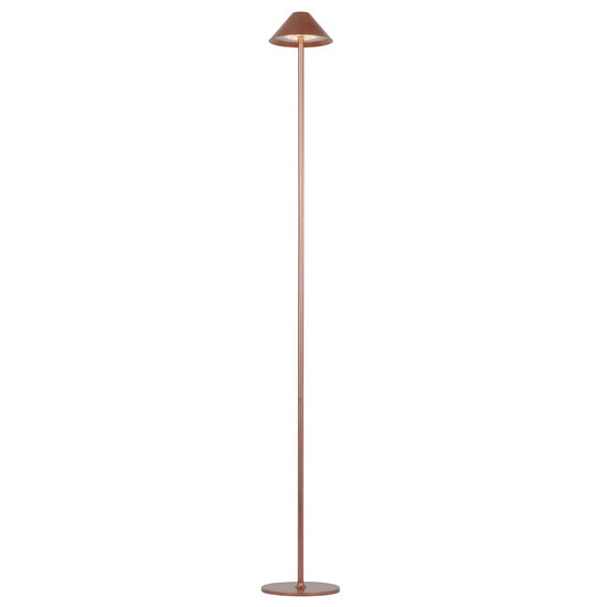 Fantasia Fantasia Qute oplaadbare LED vloerlamp voor buiten, koperkleurig, 3W / 320 lumen, 3000K warm wit licht, IP54