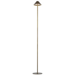 Fantasia QUTE oplaadbare buitenvloerlamp brons, IP54, 320 lumen