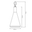 Fantasia Fantasia Barbara lámpara de mesa LED mate, recargable, 1,2W 60 lúmenes, 3000K blanco cálido, IP44