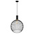 Fantasia Oonah dimmable pendant lamp steel black/gold E27 Ø35 x H44 cm