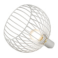 Fantasia Lámpara de mesa Fantasia Oonah ø250mm, blanco con oro, cuerpo de acero, casquillo E27, máx. 60W, IP20
