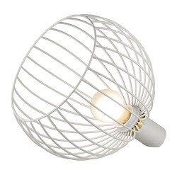 Lámpara de mesa Fantasia Oonah ø250mm blanco/oro, acero, casquillo E27