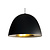 Fantasia Fantasia Nobu pendant lamp Ø600mm black/bronze, 1xE27