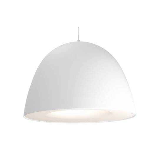 Fantasia Fantasia NOBU lámpara colgante, diámetro 600mm, aluminio y acrílico, blanco, casquillo E27, cable 300cm, IP20