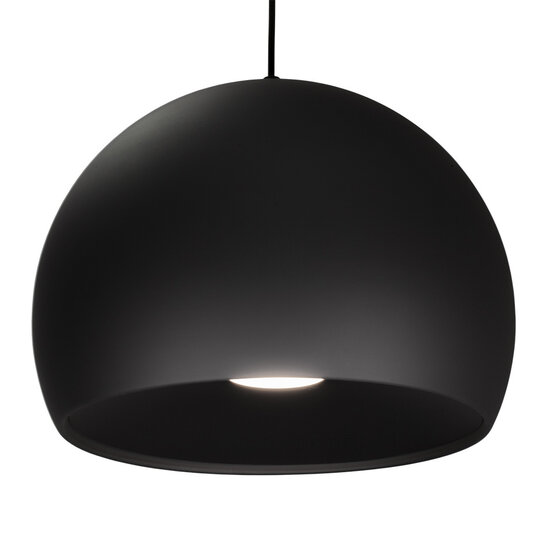 Fantasia Fantasia Xolo hanglamp met geïntegreerde LED 7W, dimbaar, 2700K warm wit, diameter 400 mm, hoogte 297 mm, zwart