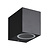 Fantasia Fantasia Filip square wall lamp GU10 IP54 black