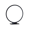 Fantasia Fantasia Annu lámpara de mesa con LED integrado 21W, regulable, 3000K blanco cálido, diámetro 400 mm, altura 420 mm, negro