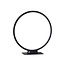 Fantasia Fantasia Annu lámpara de mesa con LED integrado 21W, regulable, 3000K blanco cálido, diámetro 400 mm, altura 420 mm, negro