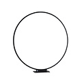 Fantasia Fantasia Annu Tischlampe mit integrierter LED 37W, dimmbar, 3000K warmweiß, Durchmesser 800 mm, Höhe 830 mm, schwarz