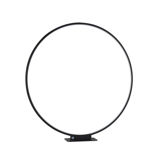 Fantasia Fantasia Annu Tischlampe mit integrierter LED 37W, dimmbar, 3000K warmweiß, Durchmesser 800 mm, Höhe 830 mm, schwarz
