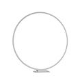 Fantasia Fantasia Annie lámpara de mesa LED, redonda, blanca, regulable, ø800mm, 37W, 2405 lúmenes, 3000K blanco cálido