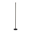 Fantasia Fantasia Gigi Stehleuchte aus schwarzem Aluminium, dimmbare LED 54W, 3000K warmweißes Licht, 180 cm hoch