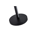 Fantasia Lámpara de pie Fantasia Gigi de aluminio negro, LED regulable 54W, luz blanco cálido 3000K, 180 cm de altura