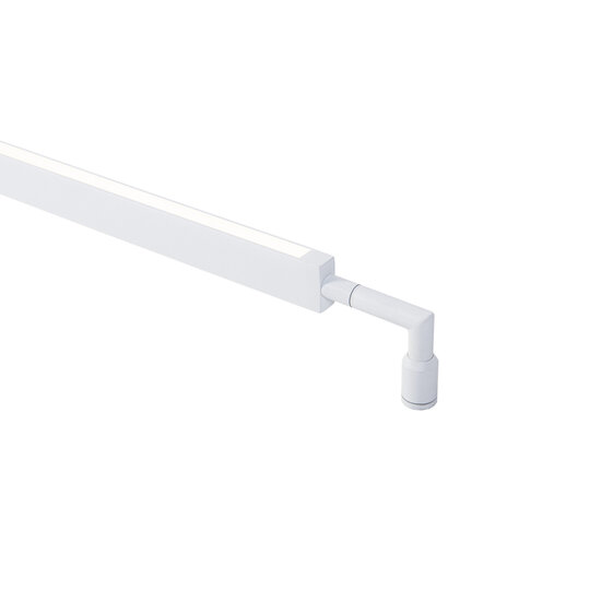 Fantasia Fantasia Gigi, applique murale LED, 180 cm, aluminium blanc, 54W dimmable, lumière blanc chaud 3000K, IP20