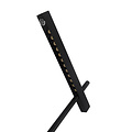 Fantasia Fantasia AXION lámpara de mesa LED en aluminio negro, regulable, 7,5W, luz blanca cálida 3000K, IP20