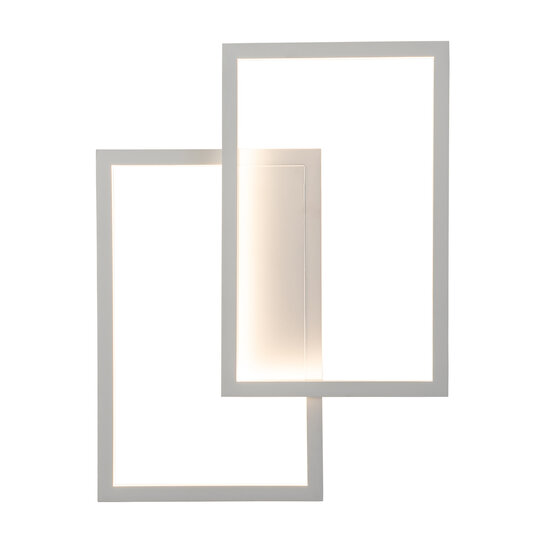 Fantasia Fantasia Nori lámpara LED de pared y techo, 42W, 3000K blanco cálido, 435x335x60mm, regulable, IP20, clase energética F