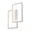 Fantasia Fantasia Nori LED wand- en plafondlamp, 42W, 3000K warm wit, 435x335x60mm, dimbaar, IP20, energieklasse F