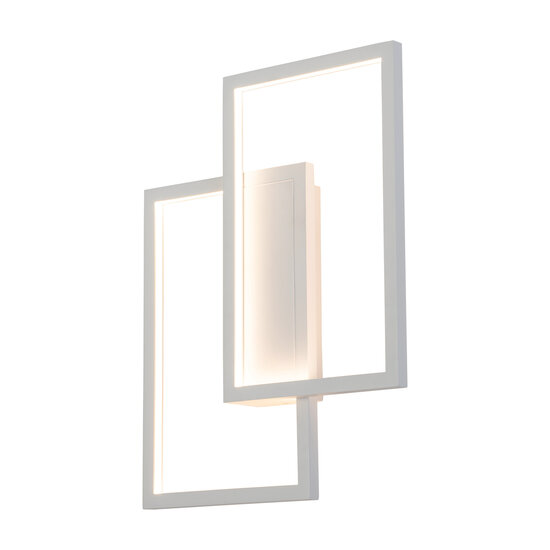 Fantasia Fantasia Nori LED wall and ceiling light, 42W, 3000K warm white, 435x335x60mm, dimmable, IP20, energy class F