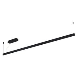 Fantasia Bardot Pendelleuchte medium mattschwarz 1800mm