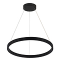 Fantasia Fantasia Bardot lámpara colgante redonda LED 41W 3000K negro mate regulable