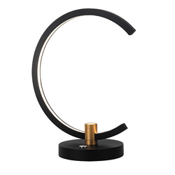 Fantasia Magico lampe de table noir et doré Ø300 mm